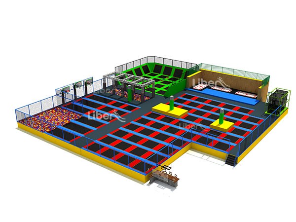 China Best Quality Large Indoor Customized Trampoline Park Supplier